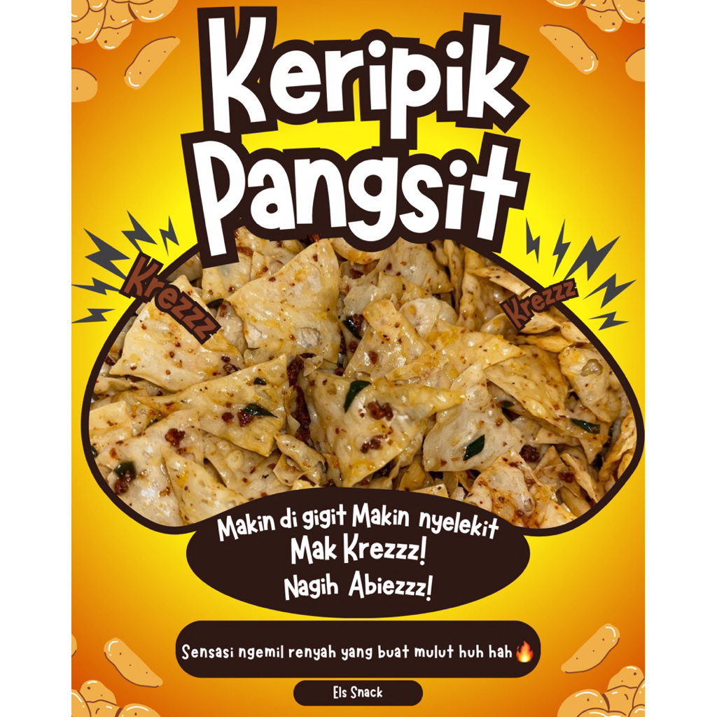 

KERIPIK PANGSIT PEDAS DAUN JERUK/BALADO/BBQ/ASIN GURIH/JAGUNG MANIS KILOAN