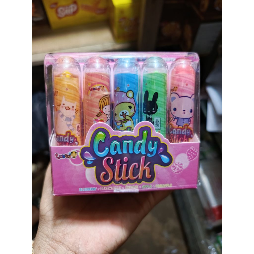 

Candy Stick Bentuk Lipstik Isi 30 Pcs