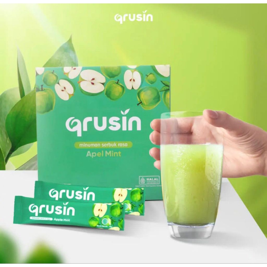 QRUSIN fiber drink minuman serat pelangsing