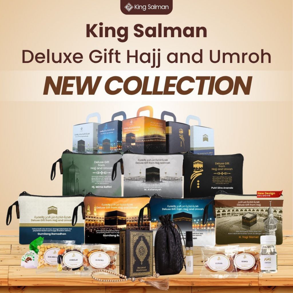 

OLEH2 HAJI & UMROH KING SALMAN PREMIUM MARWAH POUCH CUSTOM NAMA