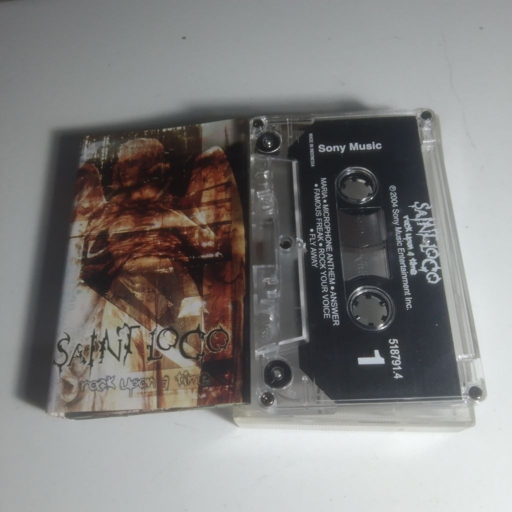 kaset pita saint Loco - rock upon 4 time