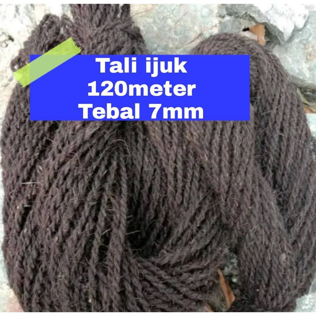 Tali Ijuk Tali Bambu Hitam / Tali Ijuk Hitam