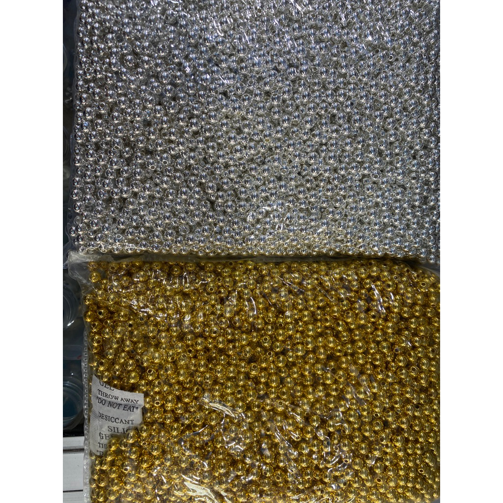 MUTIARA METALIK 6mili/mutiara semi jepang metalik 6mili/mutiara kilat semi jepang /payet bolabola ki