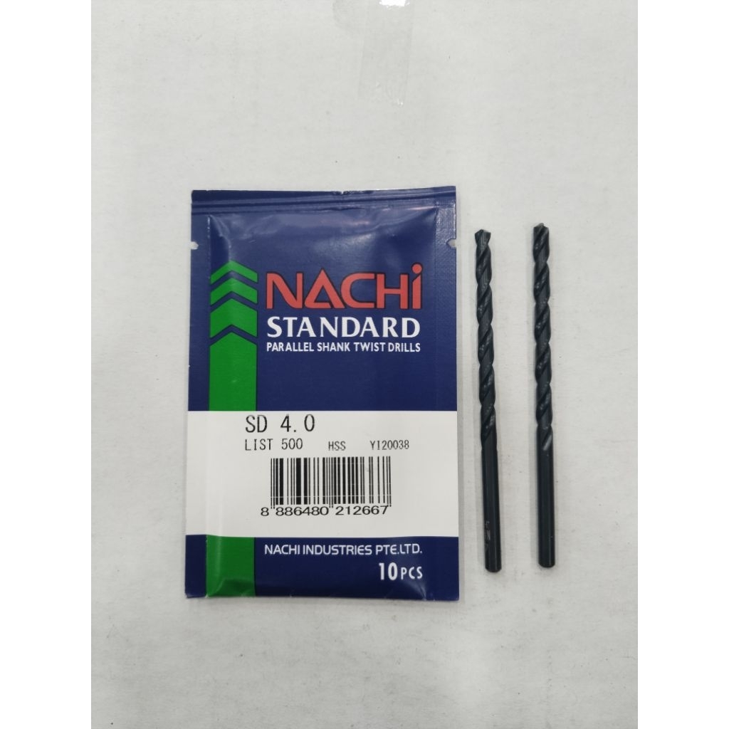 Nachi 4 MM Mata Bor Besi HSS - Nachi Mata Bor Besi HSS 4 MM