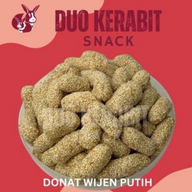 

Donat Wijen Putih Duo Kerabit Snack 250gram,500gram