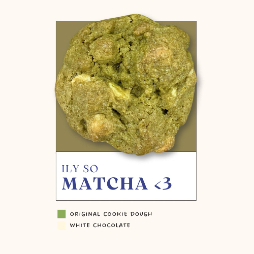 

ILY So MATCHA COOKIES// Matcha Soft Cookies — Thick Baked Soft Cookies by.Offbites | 100% premium ingredients