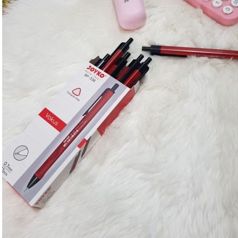 

Bulpen Joyko Ball Pen Bp - 338 Tinta Merah