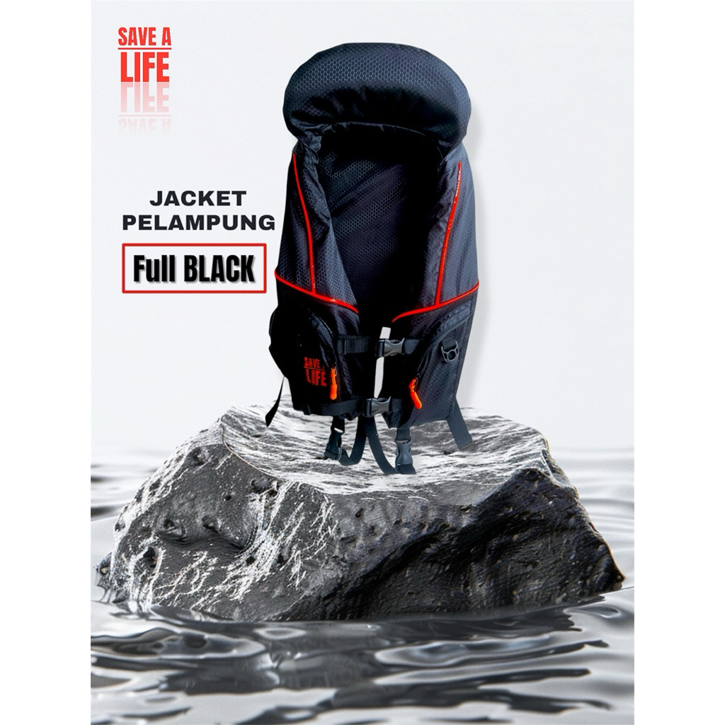 SAVE A LIFE Life Jacket Pelampung Life Jacket Mancing Rompi Pelampung Vest Pelampung Badan