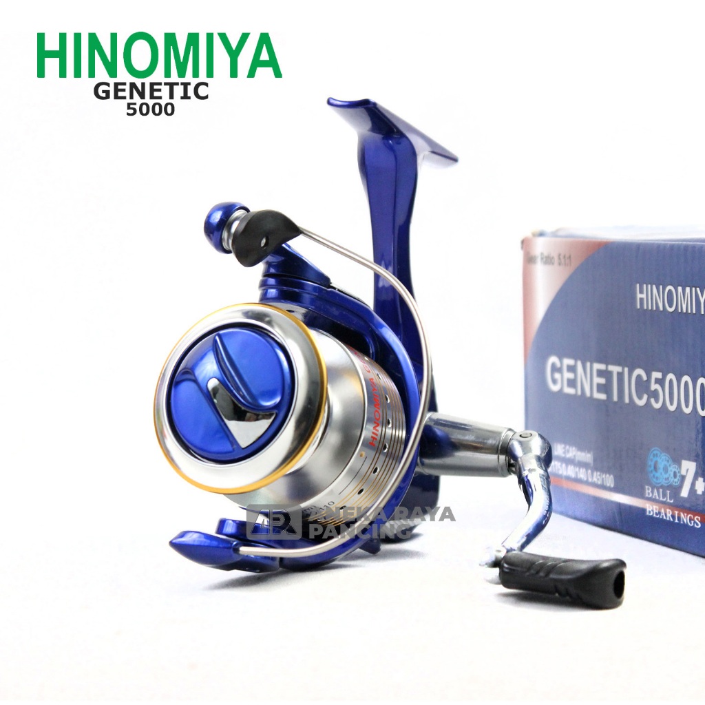 Reel Spinning Hinomiya Genetic 1000 - 5000 | Aneka Raya Pancing