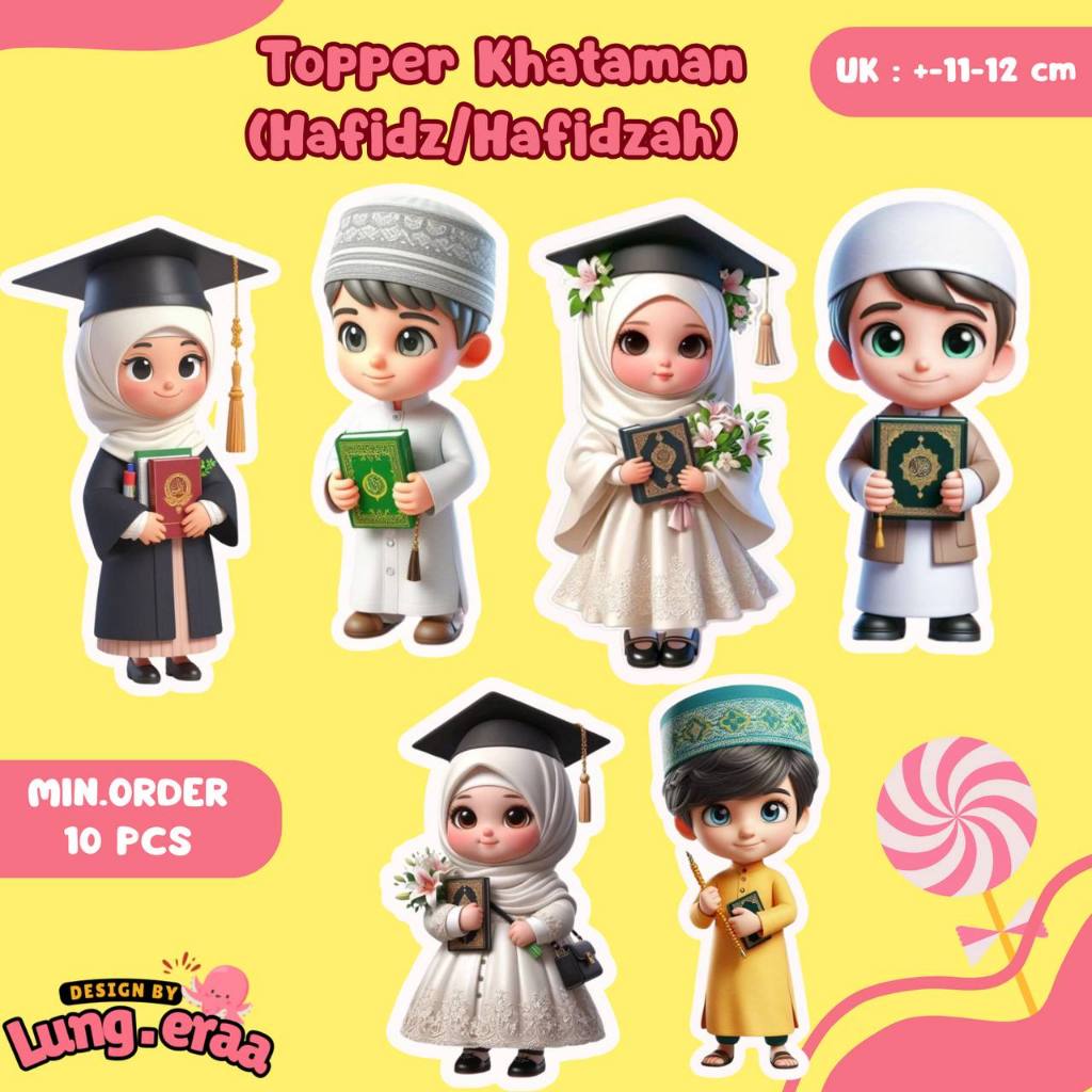 Topper Khatam Quran | Topper Wisuda TPA | Topper buket Khatam Al Quran | Khotmil quran| Tahfidz / Wi