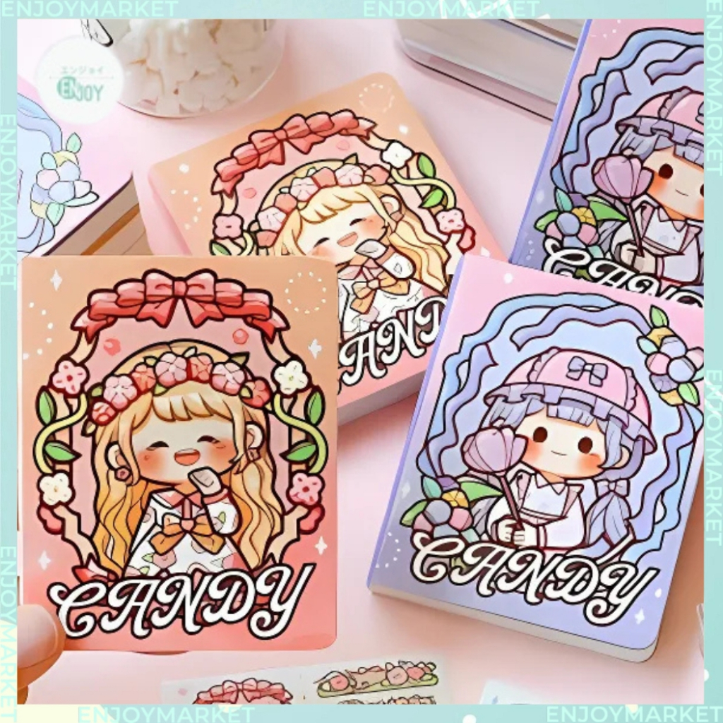 

Notebook Kecil Buku Diary Aesthetic Edisi Romantic Afternoon Tea Candy Book Isi 80 Halaman TLD121