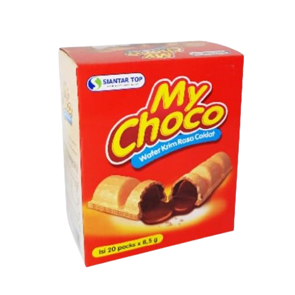 

MY CHOCO WAFER KRIM COKLAT 20S KTK 8.5 GR 8994834002526