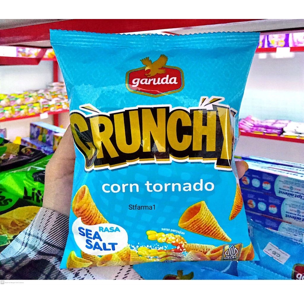 

Crunchy Corn Tornado Rasa Sea Salt 17 g