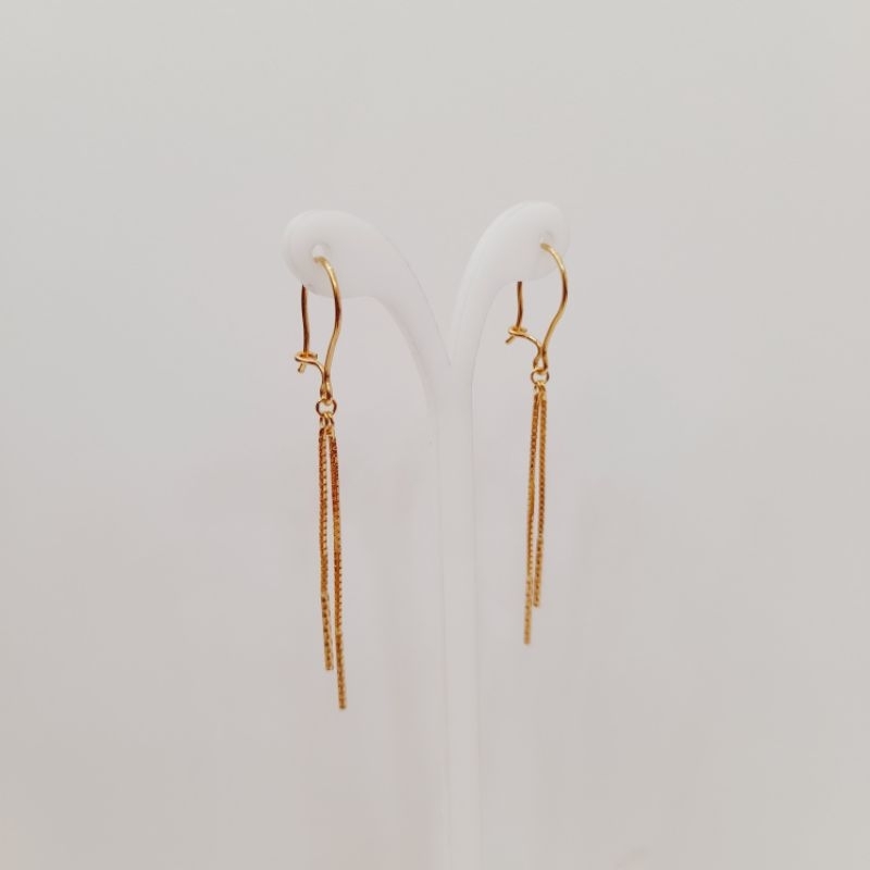 Anting Emas Asli Panjang