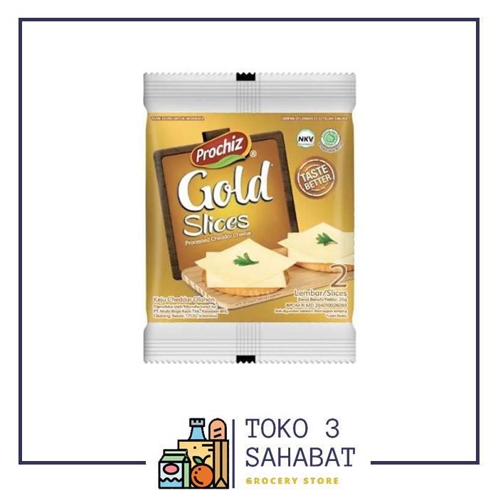 

(8 PCS) Prochiz Gold Slices 2 Slices