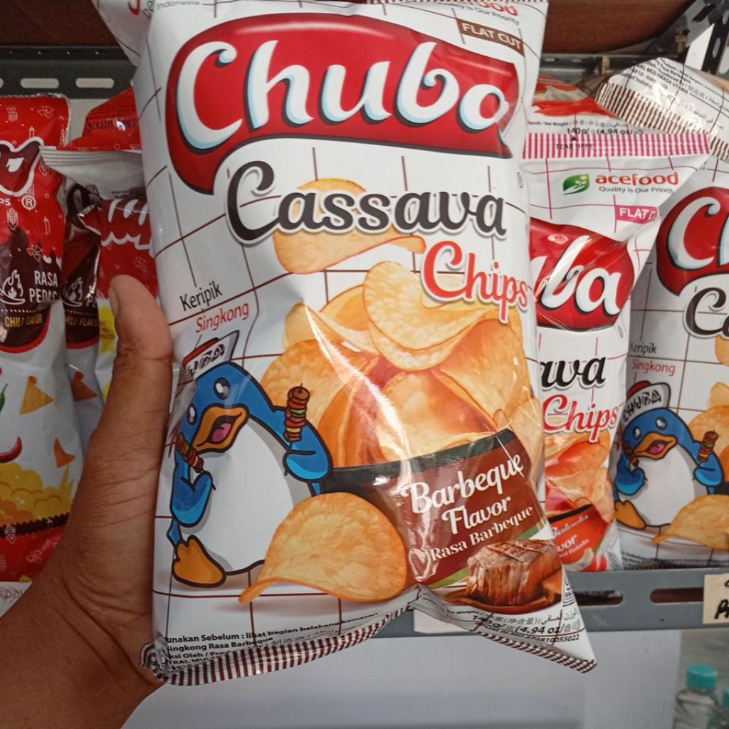 

chuba cassava chips rasa barbeque UK 140 gr