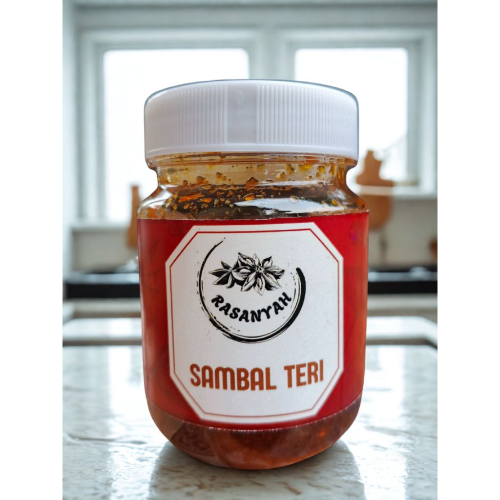 

RASANYAH SAMBAL TERI 150gr Botol - Sambal Pedas Gurih