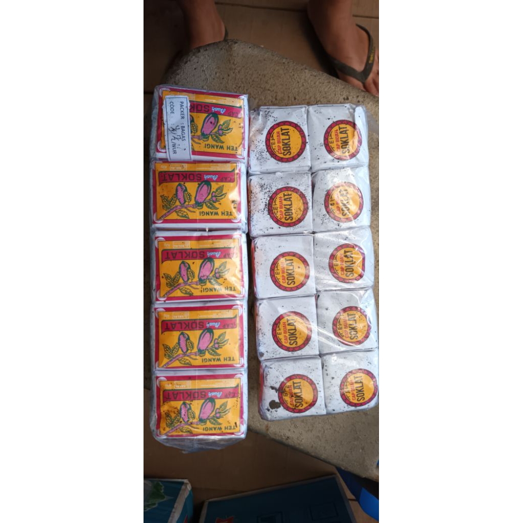 

Teh Cap Buah Coklat Asli Kemasan 40Gram