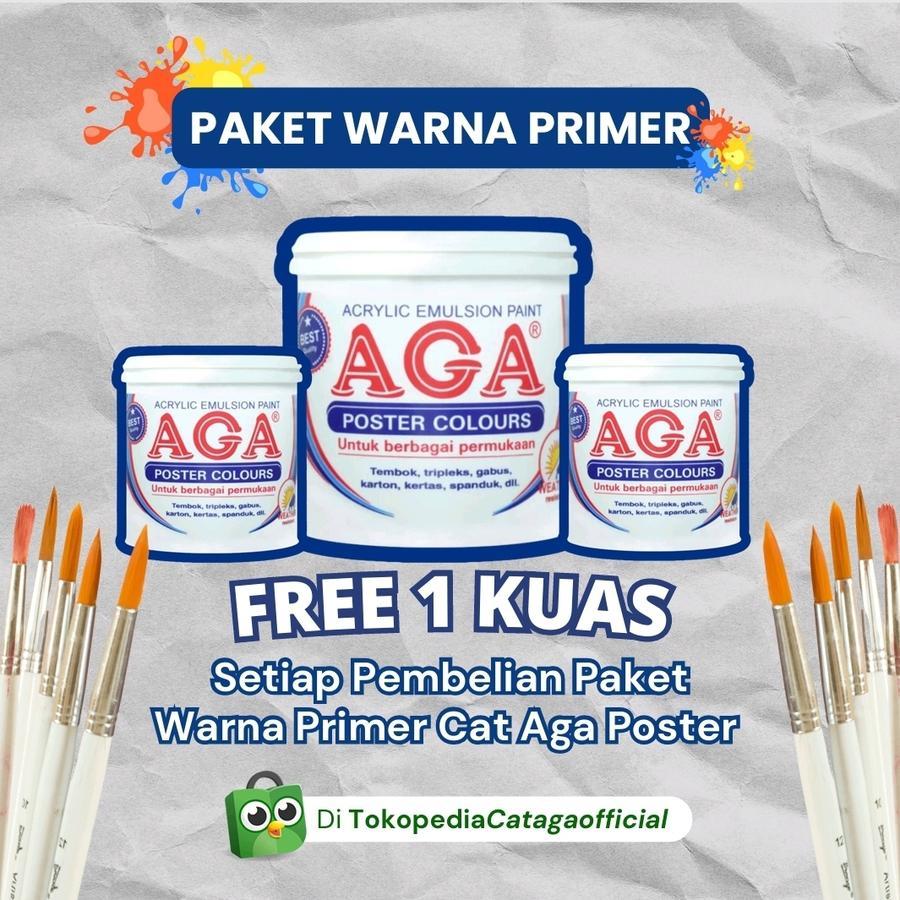 

Paket Cat Poster/Acrylic Aga Warna Primer 30cc