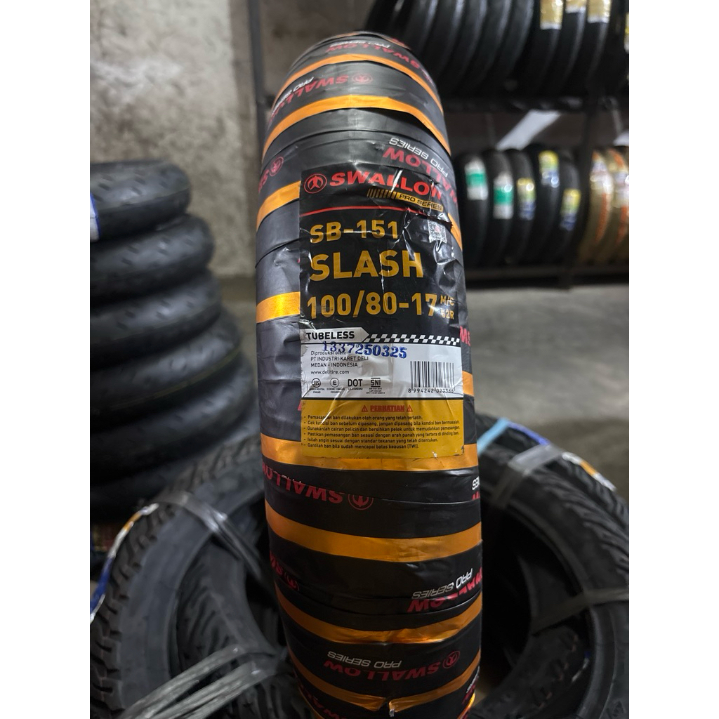 SWALLOW SB-151 SLASH 100/80 RING 17 TUBELESS
