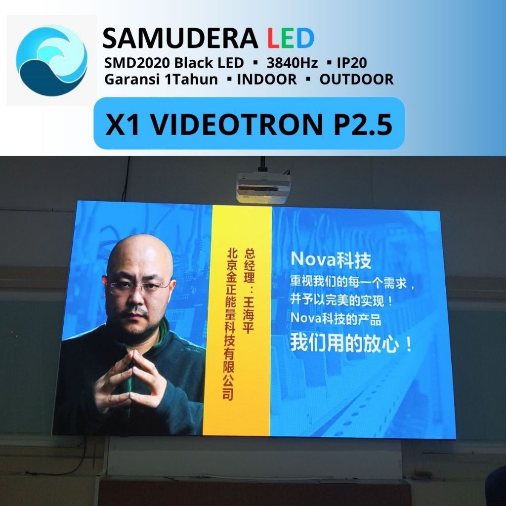 Videotron LED Indoor Module Cabinet P2.5 Intalasi LED Screen