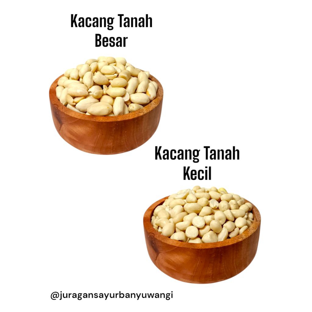 

Kacang Kupas Mentah kacang tanah kupas 1kg
