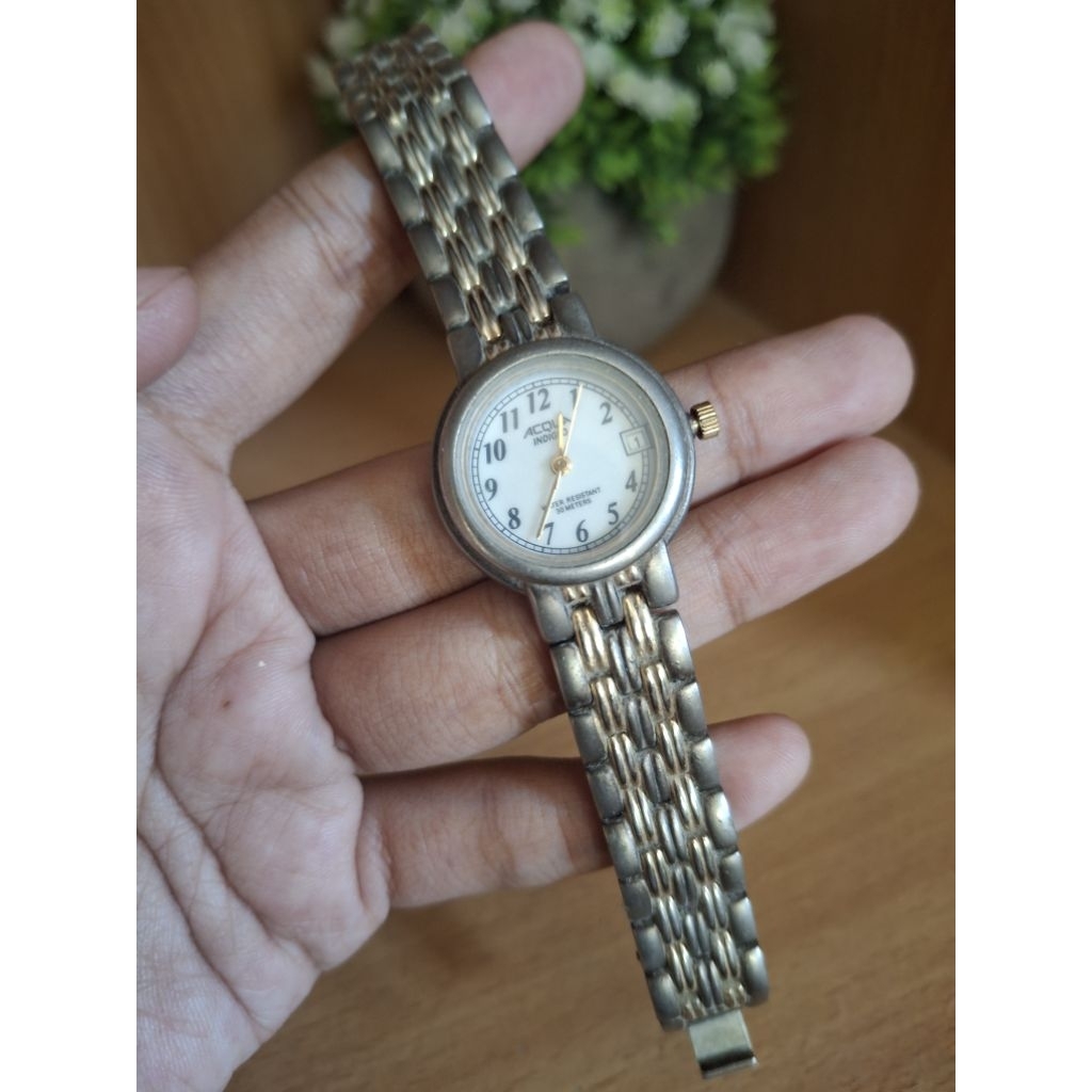 Pernah Dipakai _ Jam Tangan ACQUA Indiglo Ori