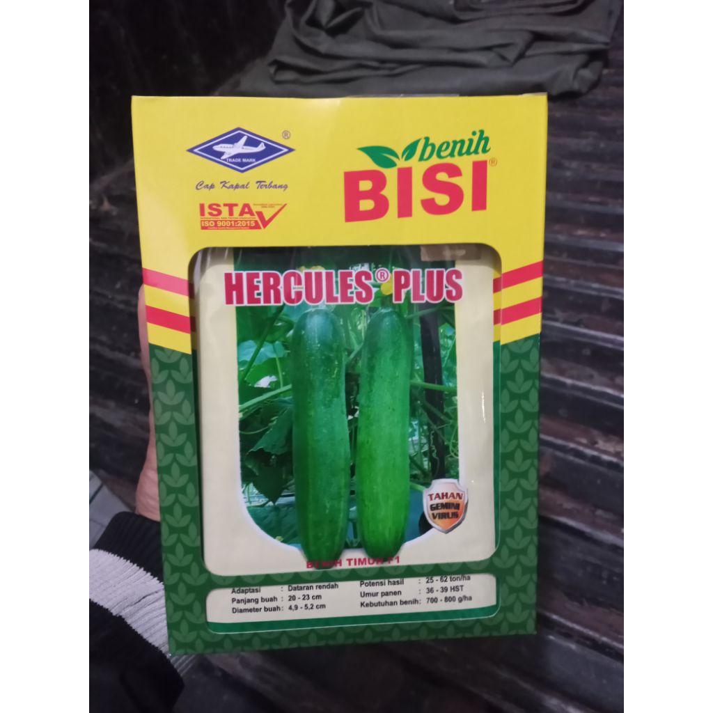 Benih Timun F1 Hercules Plus