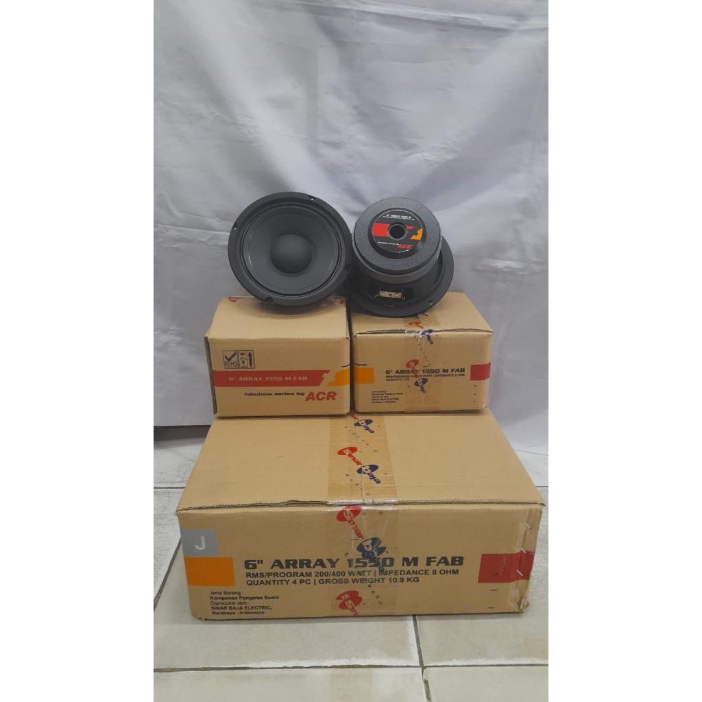 speaker ACR FABULOUS 6 inch ARRAY 1550 M Fab/acr 6" 1550 FABULOUS