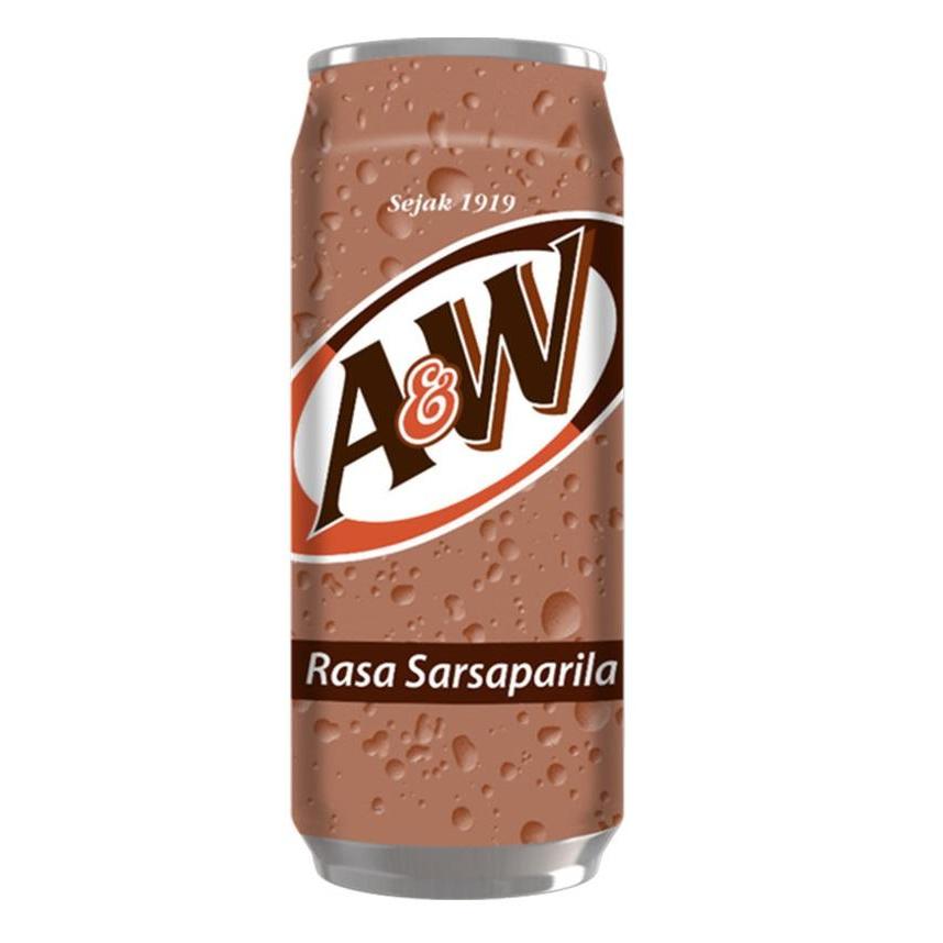 

soda sarsaparila sarsi aw 250 1 karton carton 24 pcs