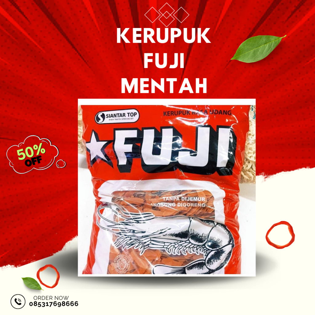 

(COD)kerupuk ikan fuji 1kg Bandung bisa kirim ke luar kota