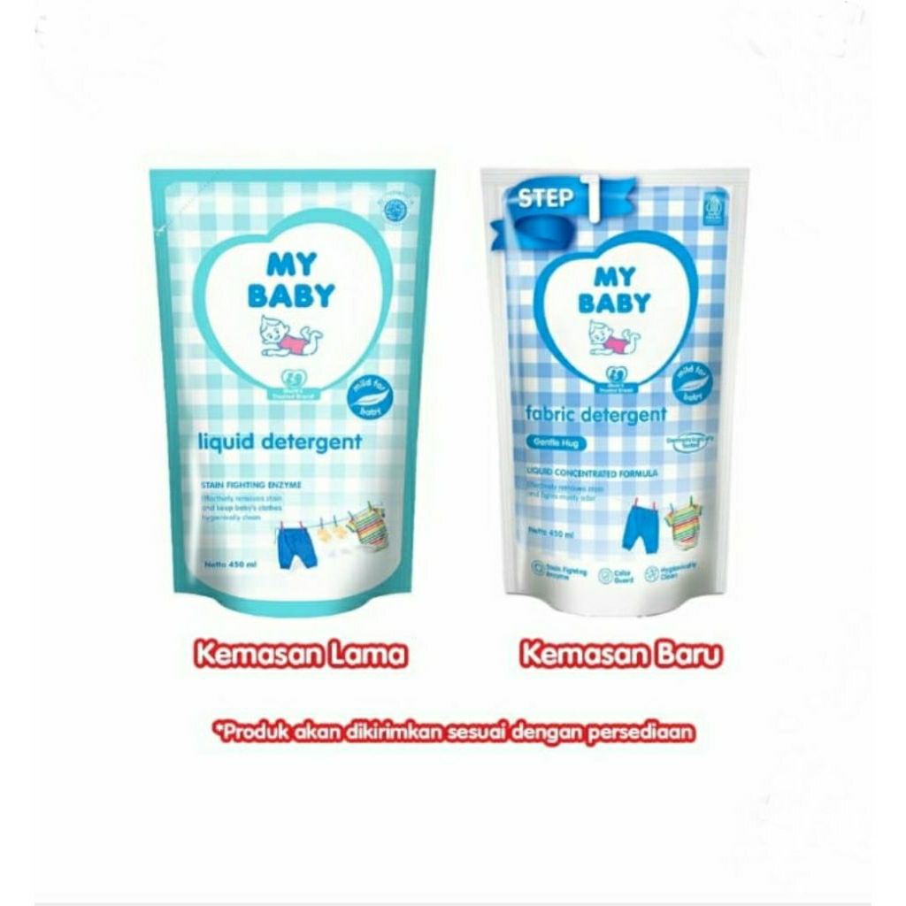 MY BABY Liquid Detergent Refill - 450ml
