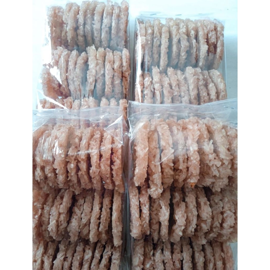 

rangginang mentah siap goreng isi 30