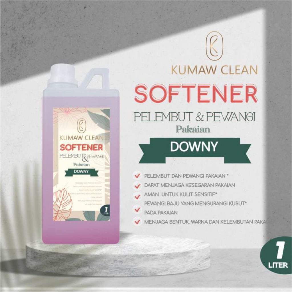 softener pakaian kumaw clean downy 1 liter