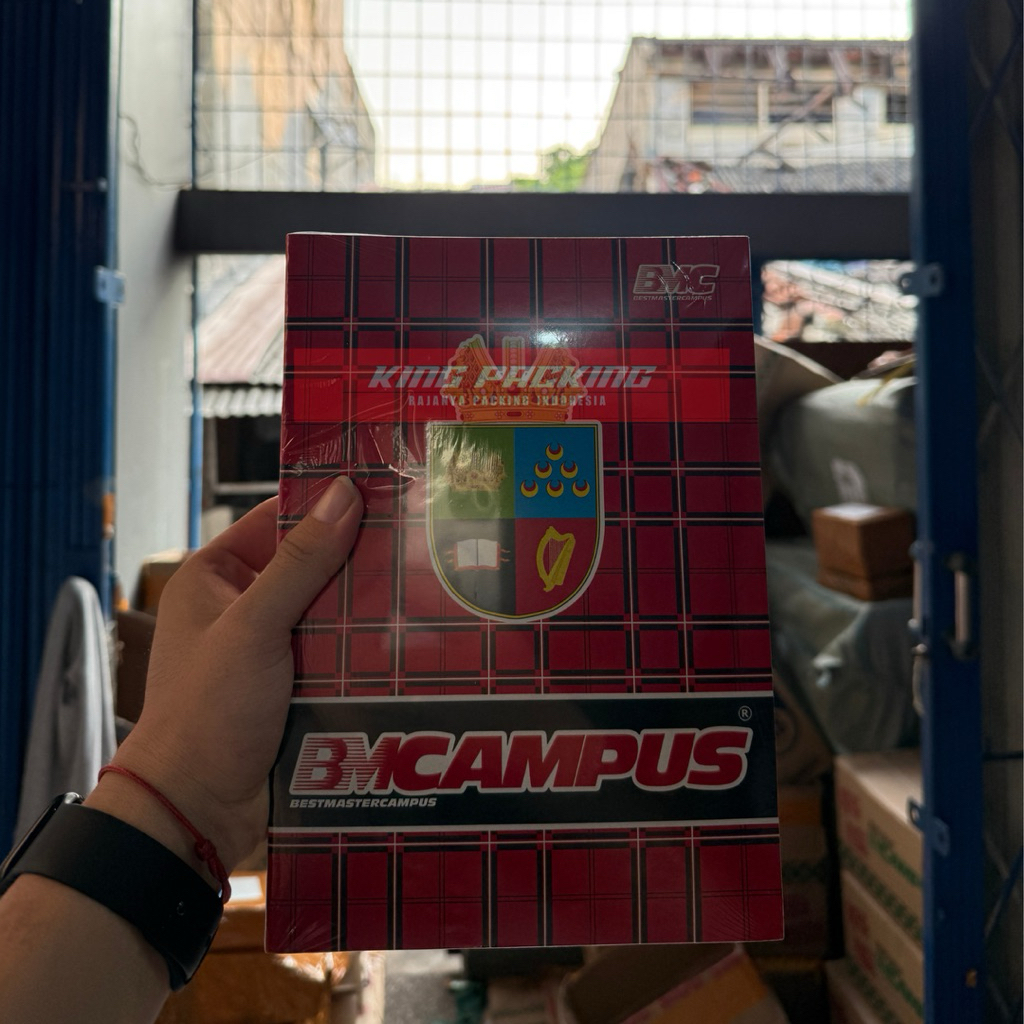 

(10 PCS) Buku Tulis BMCampus 50 Lembar / Buku Tulis Besar RB9