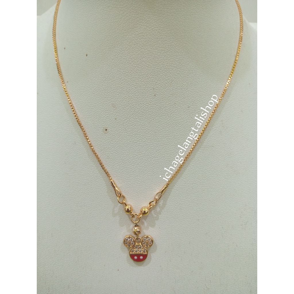 kalung anak mickey Mrican 0, 1 grm Semar Nusantara