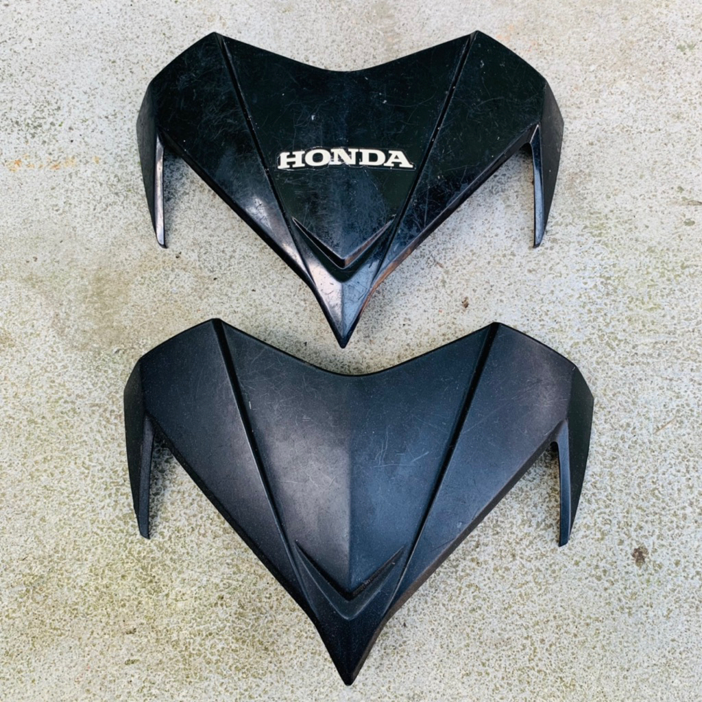 Visor batok lampu depan Honda Supra X 125 Batman Original copotan motor
