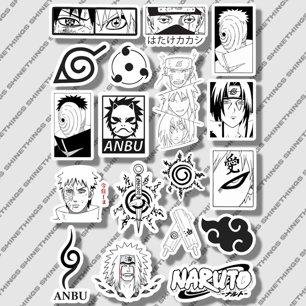 

stiker anime Naruto pain hitachi || Sticker helm case hp tumbler laptop