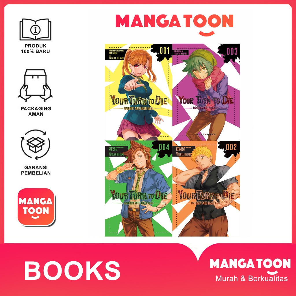 Komik Your Turn to Die by Nankidai Vol. 1 - 5