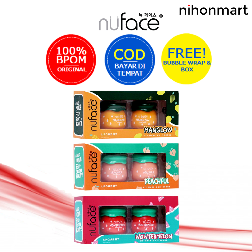 Nuface Lip Care Set (Lip Scrub & Lip Mask) 2x5g