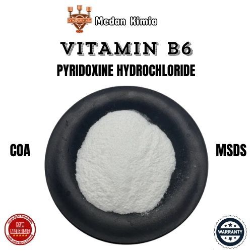Vitamin B6 – Pyridoxine Hydrochloride 100gr / Campuran Minuman Suplemen Vit B6