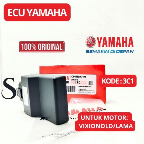ECU KODE 3C1 ASLI 100% YAMAHA Vixion Old/ Vixion Lama BERKUALITAS ORIGINAL YAMAHA