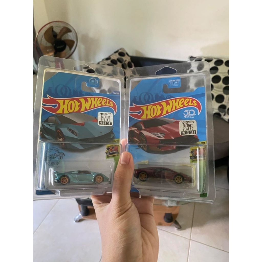 Hotwheels STH Factory Sealed Lamborghini Aventador Miura Homage &  Sesto Elemento