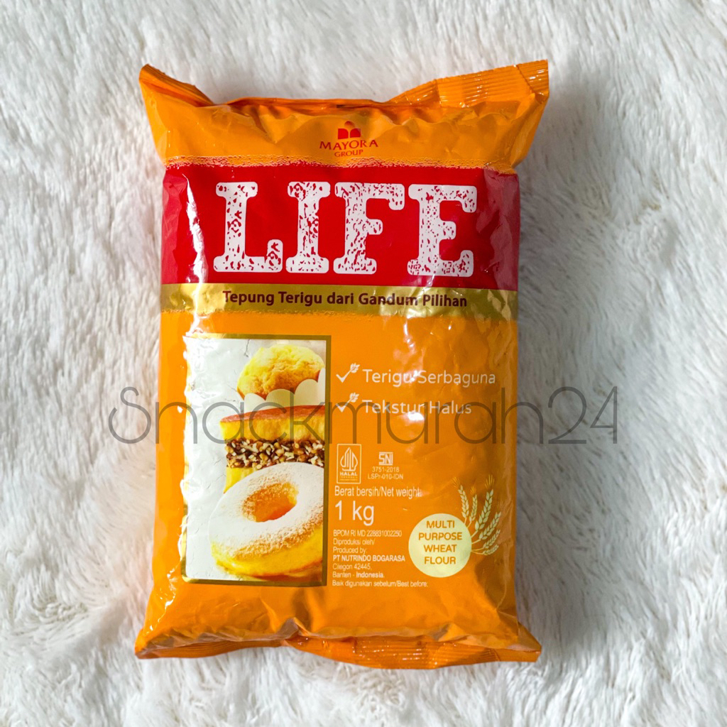 

LIFE Brand Mayora Tepung Terigu 1 KG