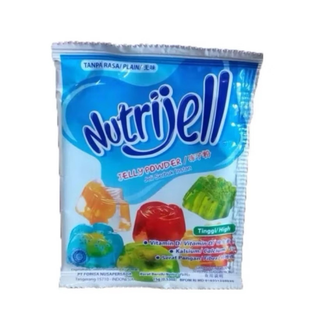 

Jelly Powder Nutrijell Plain Tanpa Rasa Kemasan Ekonomis 10g
