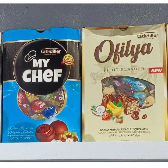 

COKLAT TURKI 2KG TATLIDILLER - MY CHEF OFILYA NURTAT BOOM XXL / COKELAT ARAB OLEH-OLEH HAJI