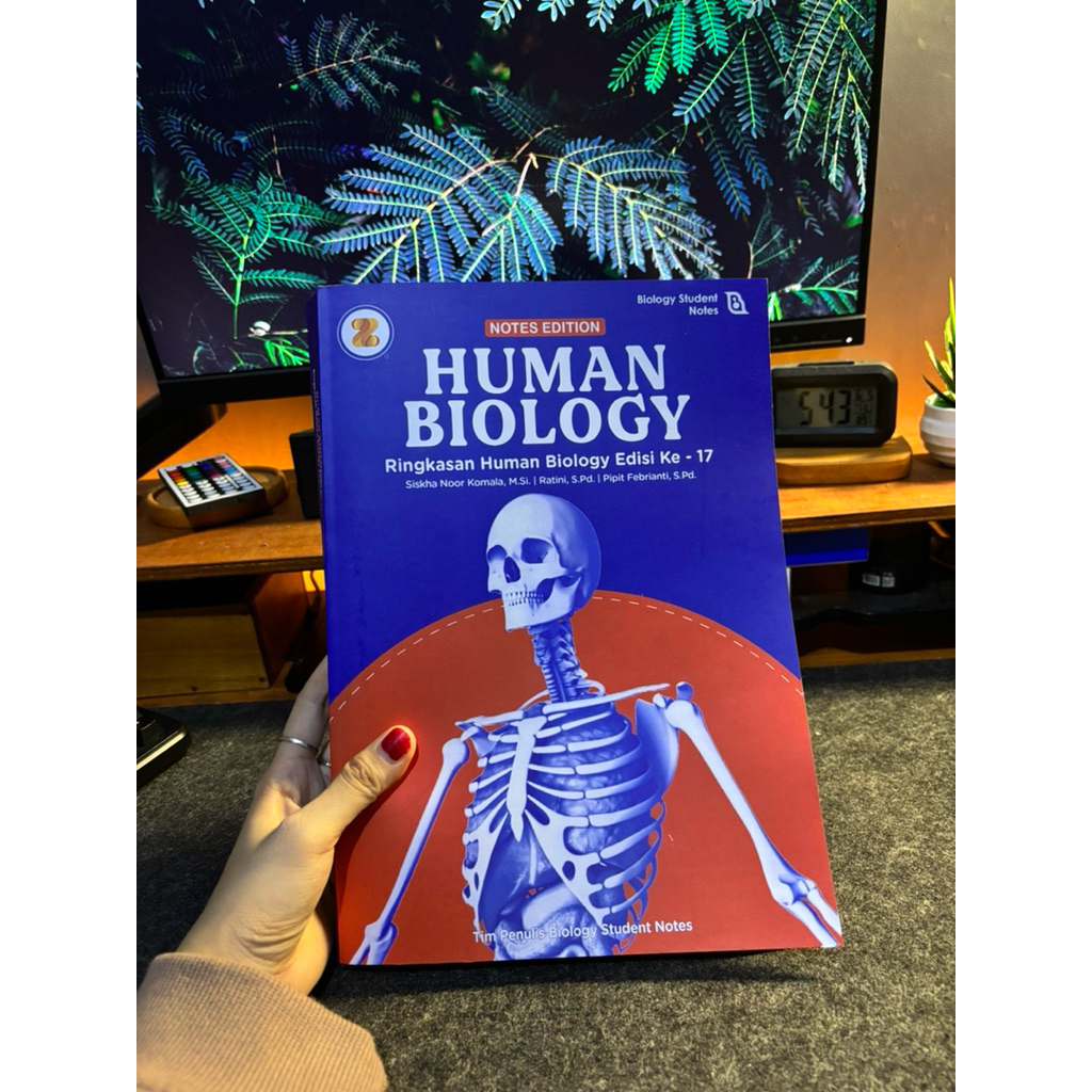 Buku Human Biology : Notes Edition by biology student notes