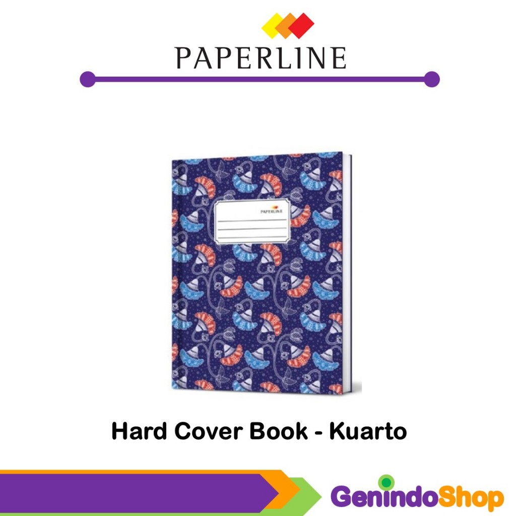 

Buku Hard Cover Quarto/Kwarto 100 Lembar Paperline