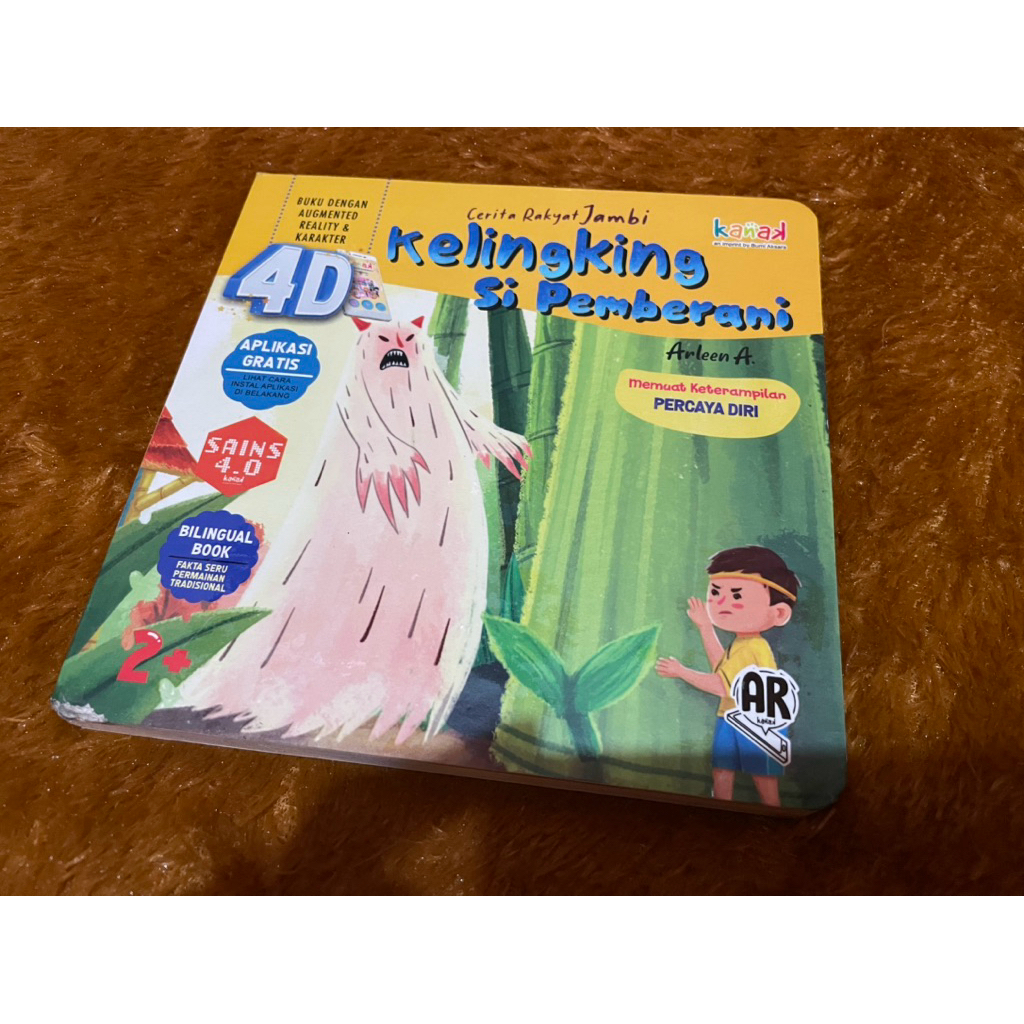 Boardbook Cerita rakyat Jambi-Kelingking si pemberani