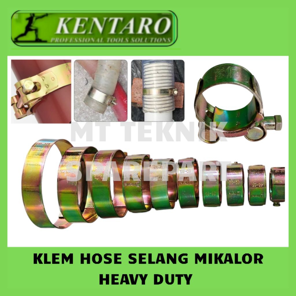 KLEM SELANG MIKALOR KUNING HEAVY DUTY